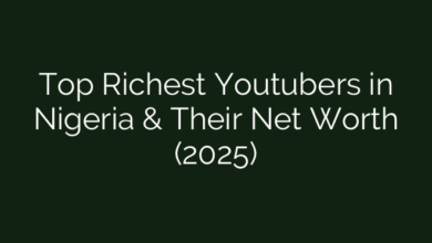 Top Richest Youtubers in Nigeria & Their Net Worth (2025)